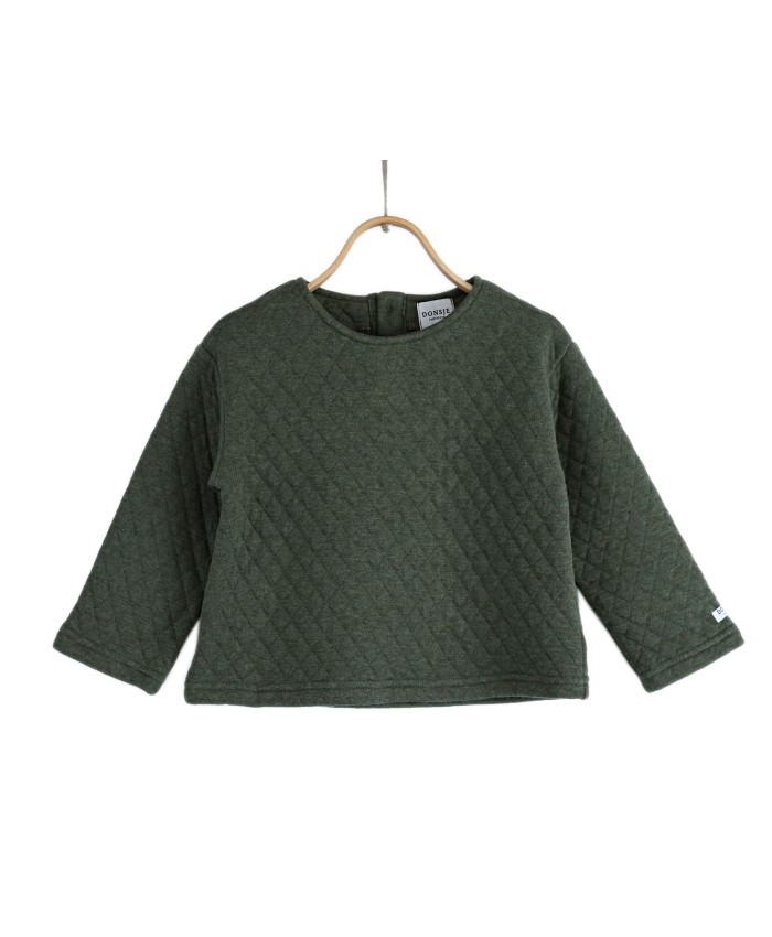 Donsje Sweater Moos Woodland Green